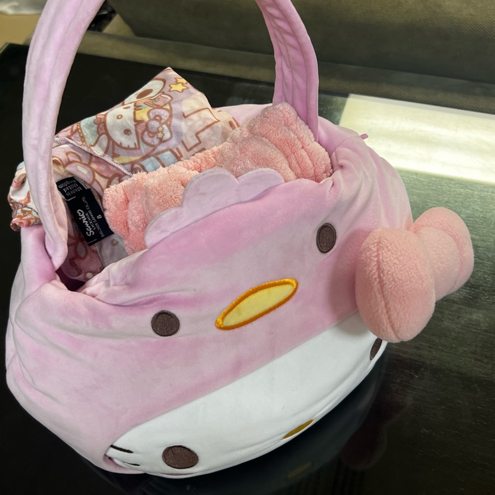 Sanrio Pink and White Hello Kitty Bag